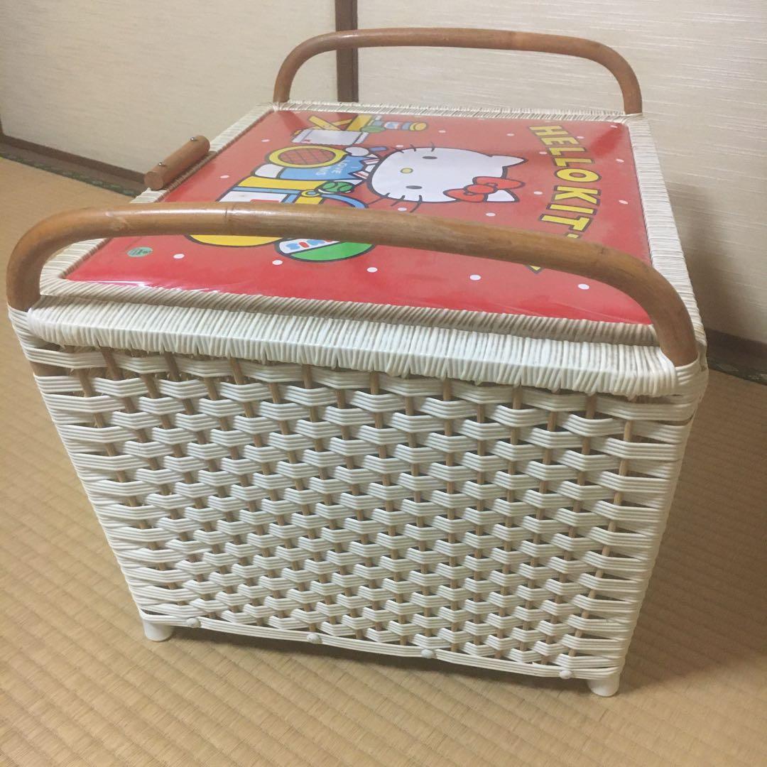 サンリオ　Hello kitty レトロ　希少　おもちゃ箱 収納箱　収納ボックス