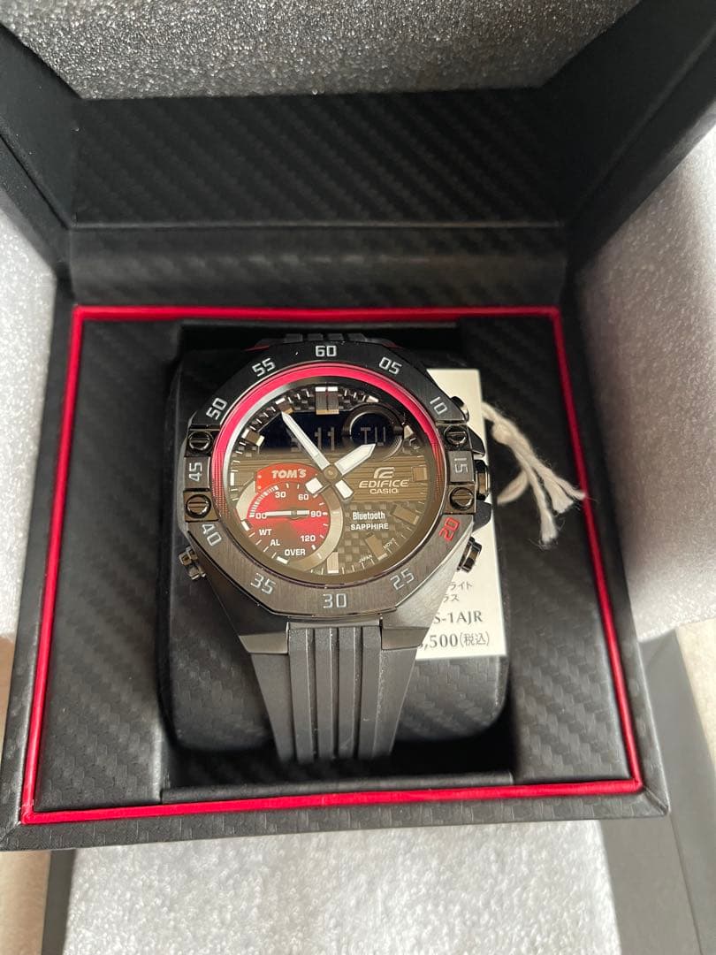 みちちゃん❗️【EDIFICE】TOM'SコラボECB-10TMS-1AJR