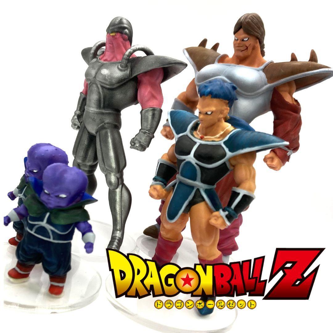 フルリペイント ドラゴンボールZ フィギュア ターレス軍団５体 HG ガレキ