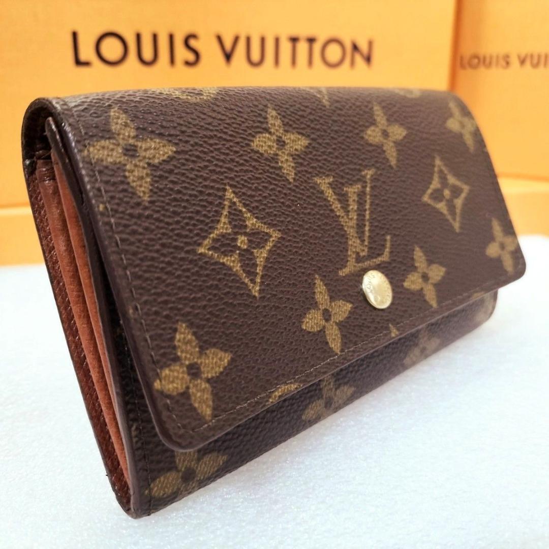 モノグラム トレゾール 二つ折り 小銭入れ ケース ルイヴィトン