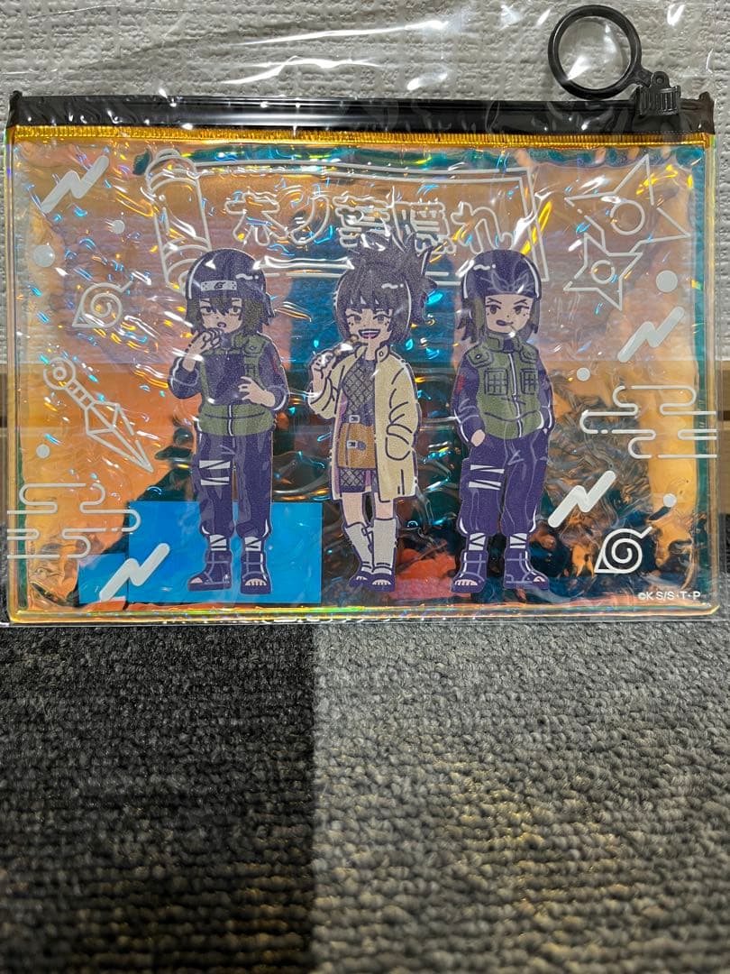 NARUTO れとぽぷ　不知火ゲンマ　ポーチ　キーホルダー　ゲンマ
