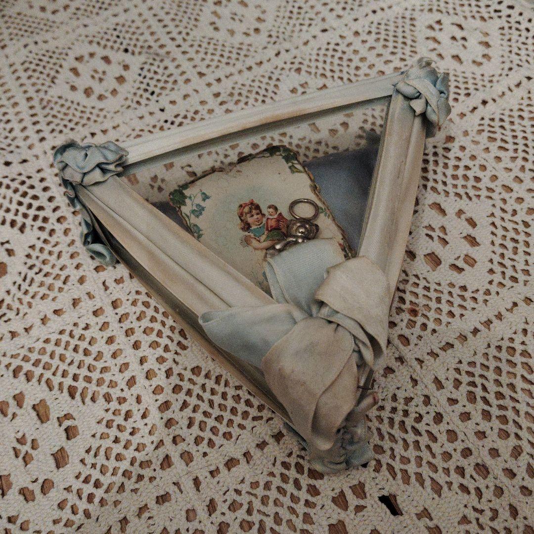フランスアンティーク♡りぼんガラスケースおまけ付き