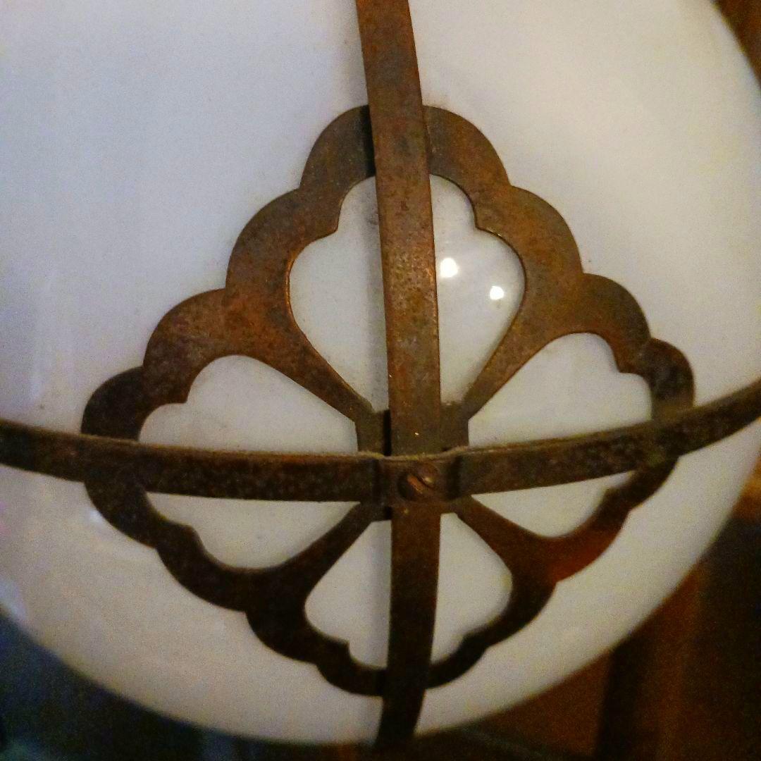 大正和風ランプ 　アンティーク