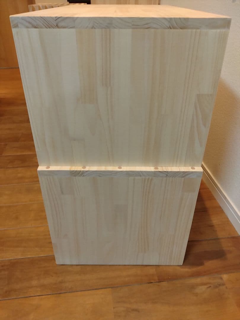 木製　ハンドメイド　オーダー　コの字型　踏み台　ベンチ　水槽台　サイドテーブル