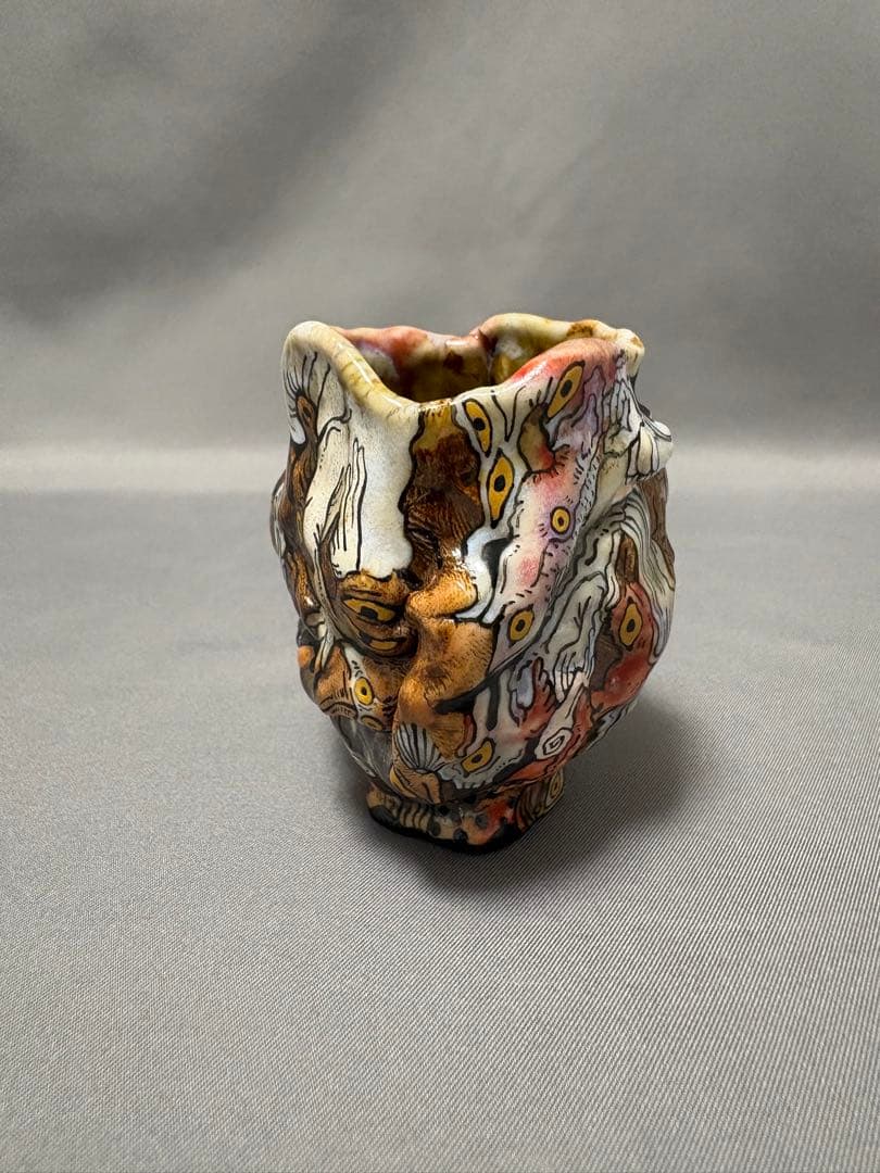 由良薫子　熔怪ぐいのみ