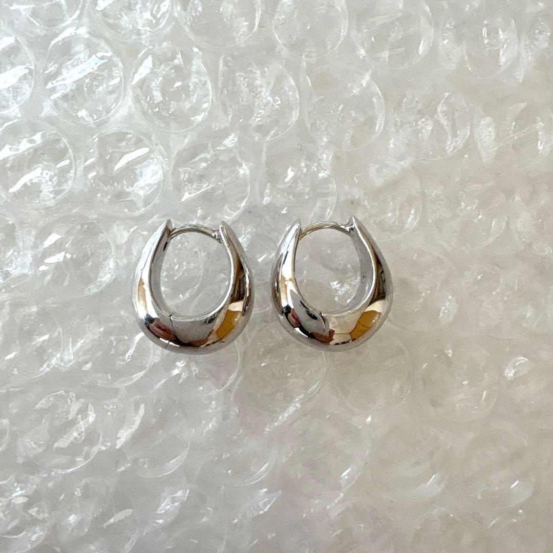 TOMWOOD トムウッド シルバー アイスフープピアス　small