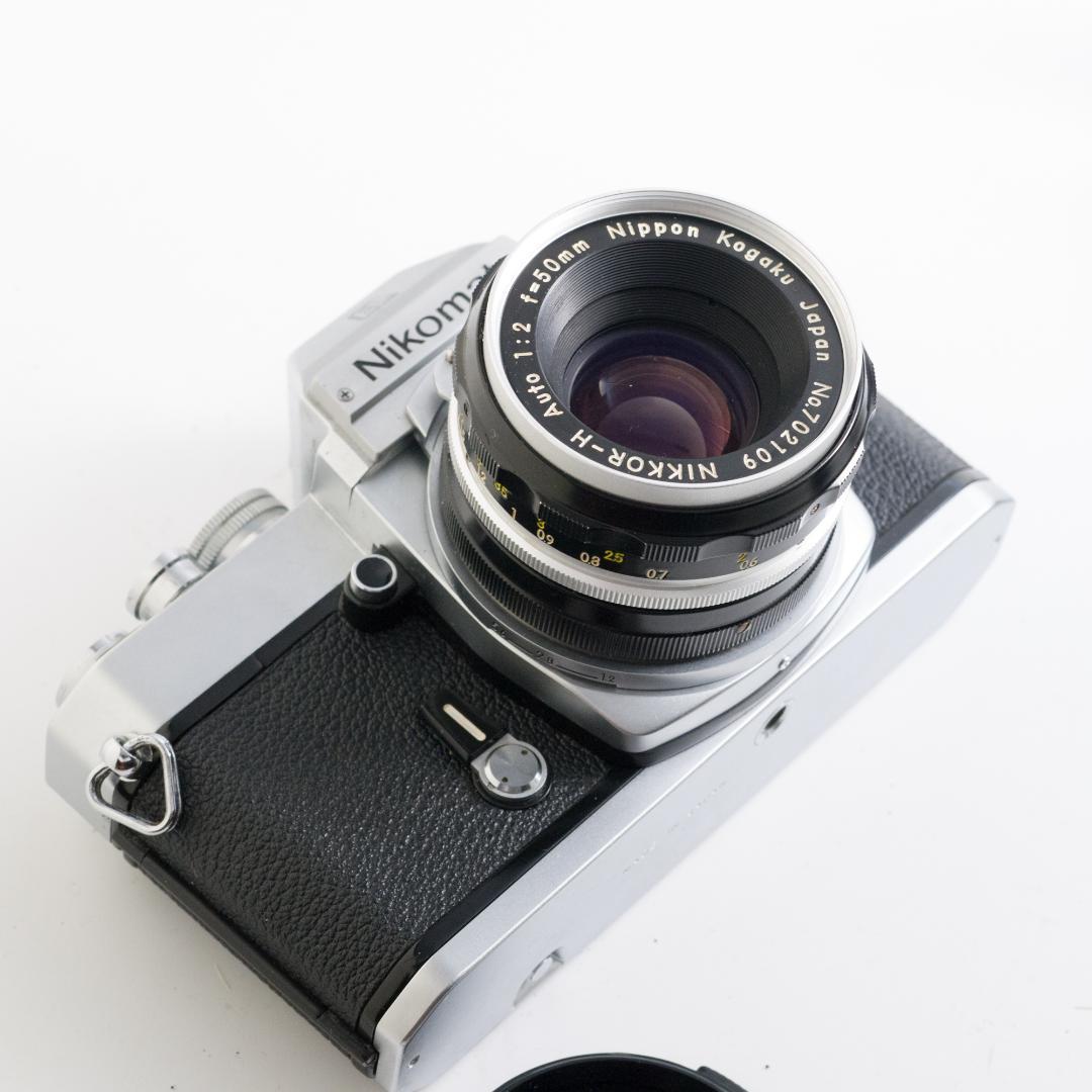 ニコン 電子式一眼レフ NIKOMAT EL Nikkor-H 50mm f2付