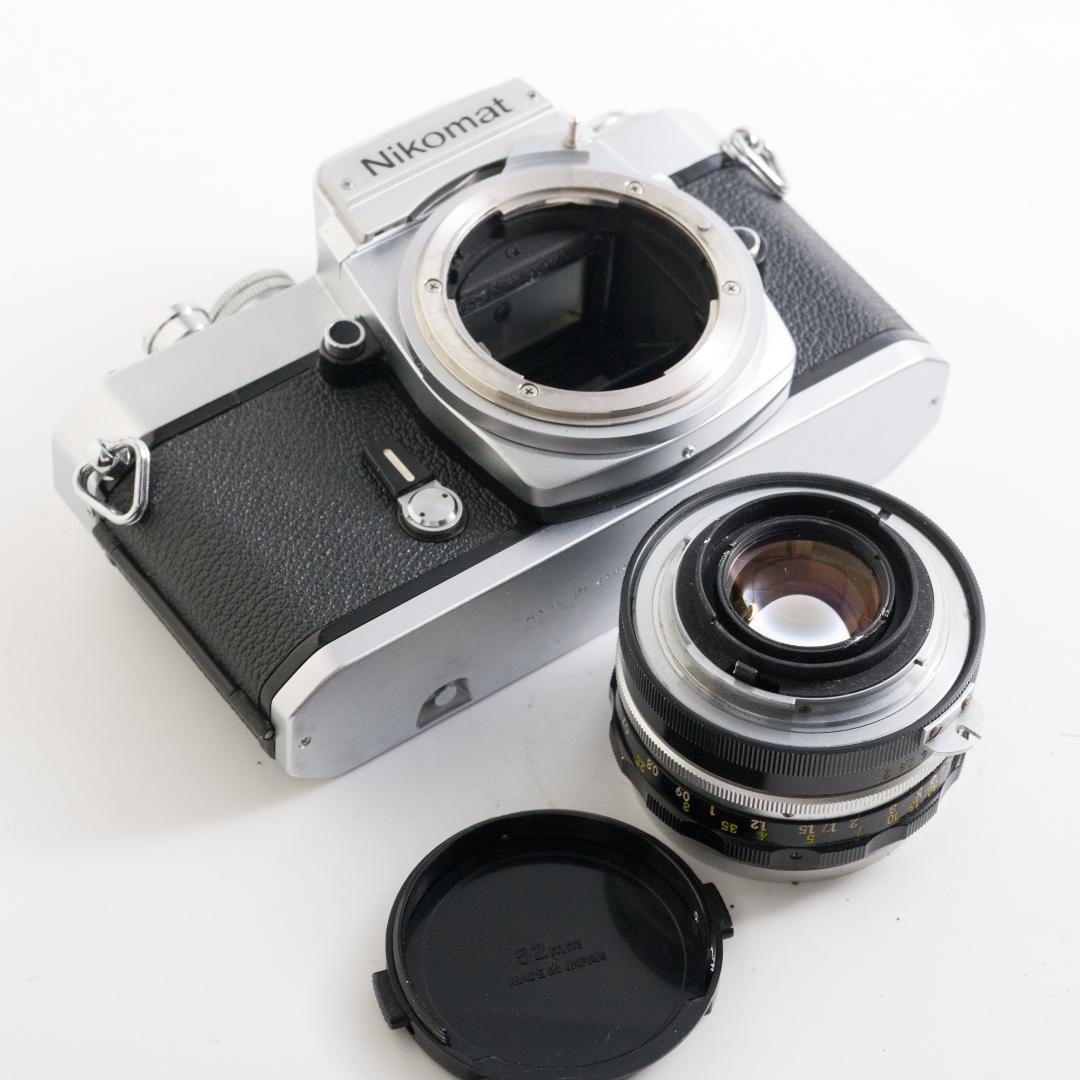 ニコン 電子式一眼レフ NIKOMAT EL Nikkor-H 50mm f2付