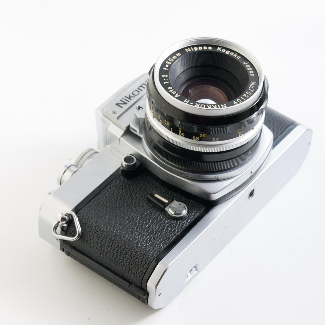 ニコン 電子式一眼レフ NIKOMAT EL Nikkor-H 50mm f2付