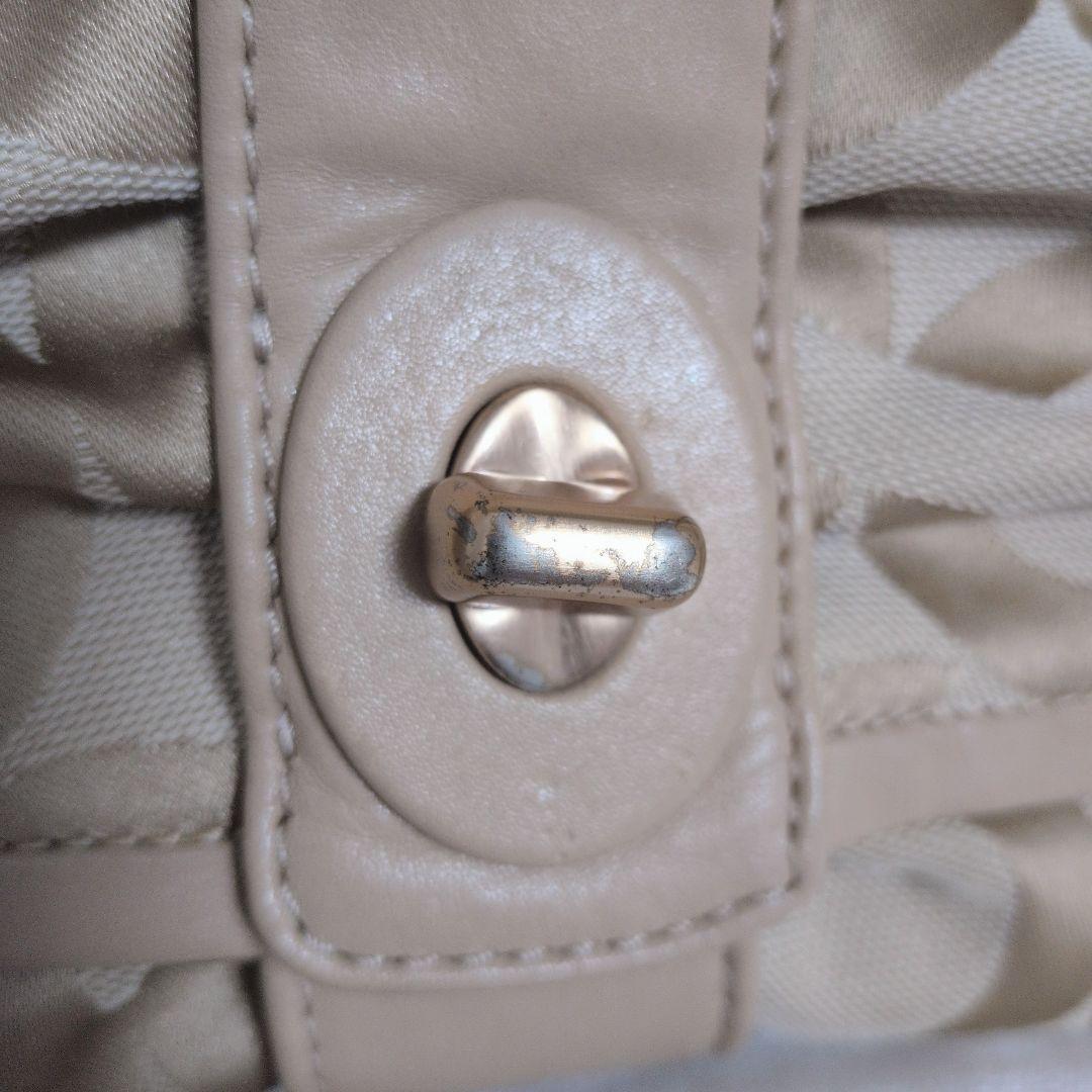 COACH 13408 ハンドバッグ　ワンショルダーバッグ　ベージュ