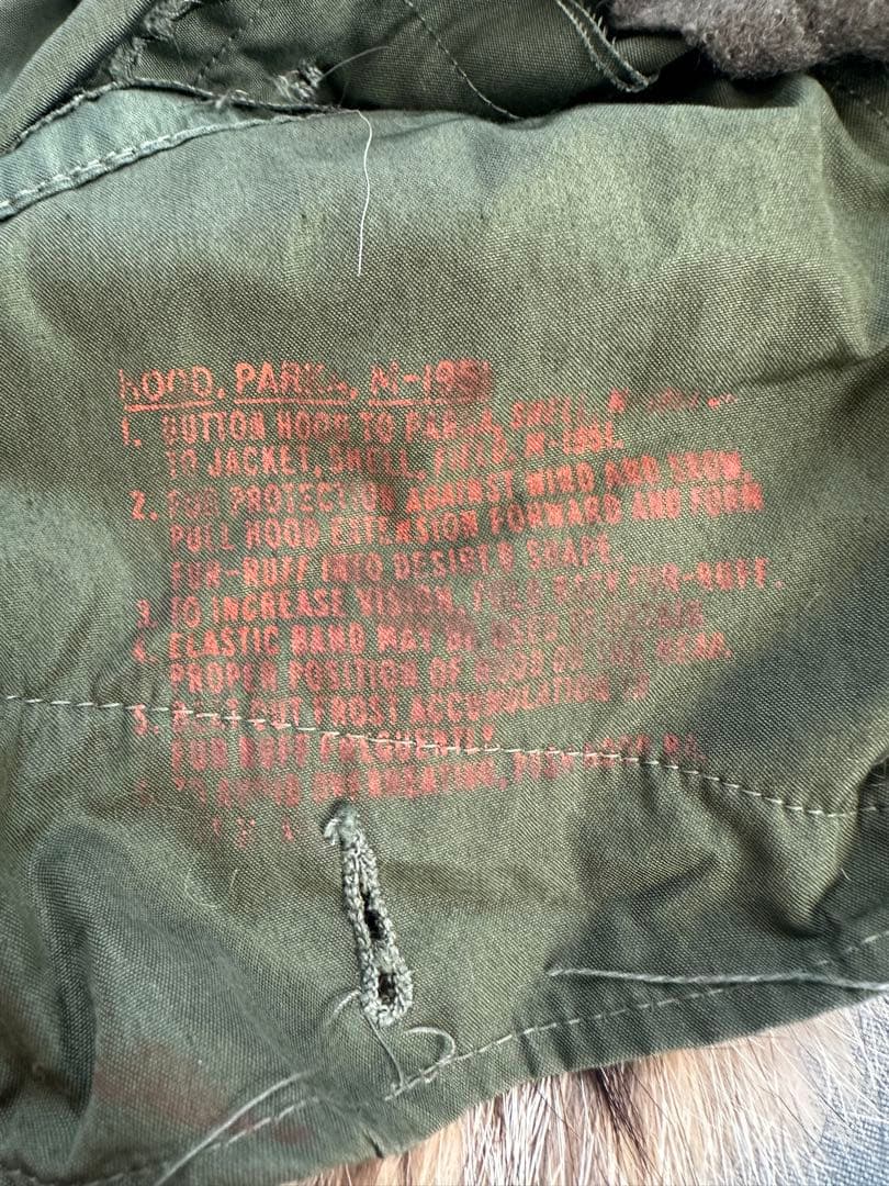 M-51 パーカー用フード