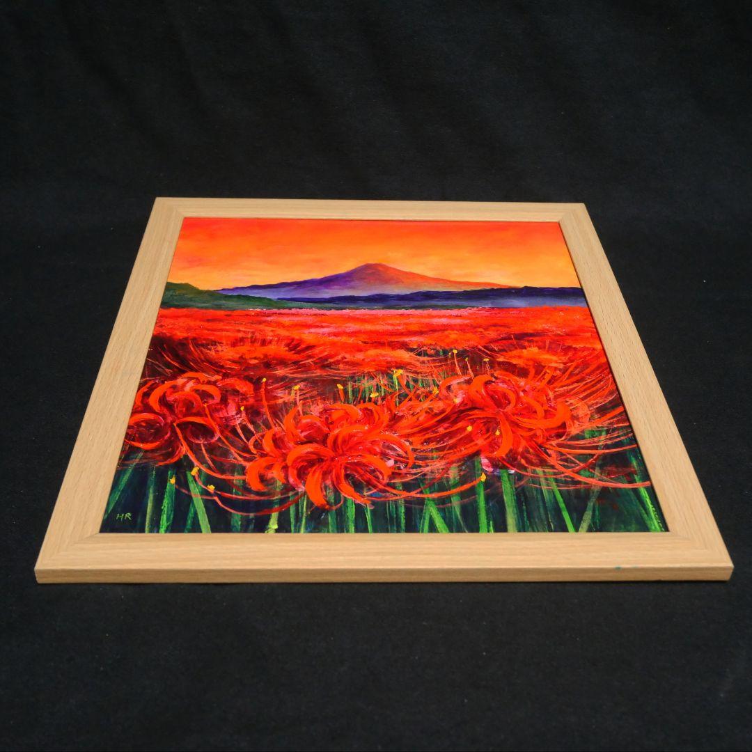 油絵 油彩 油彩画 絵 絵画【秋日和】