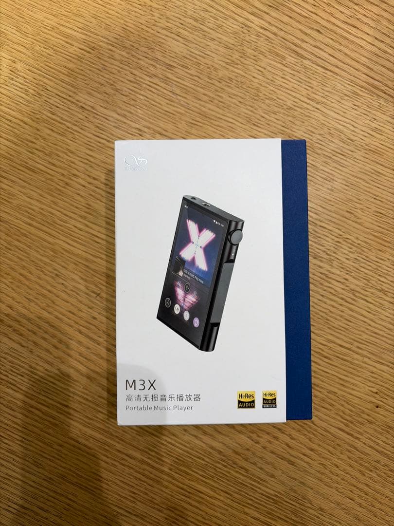 M3X 黒　ポータブルミュージックプレイヤー