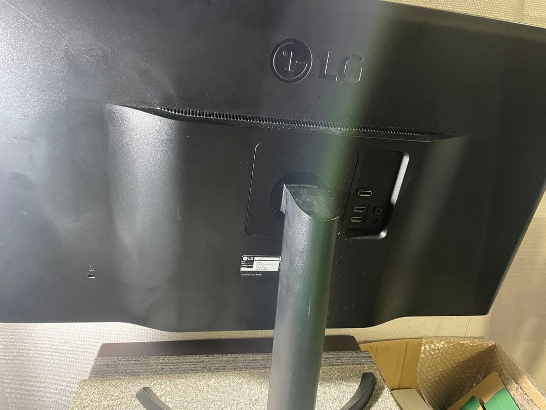 動作確認済 32インチ4Kモニター LG 32UD59-B