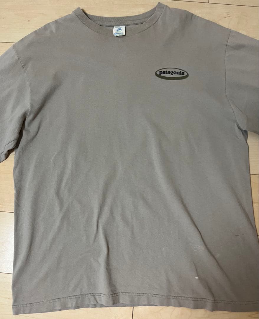 patagonia パタゴニア べネフィシャル Tシャツ ベージュ サイズL