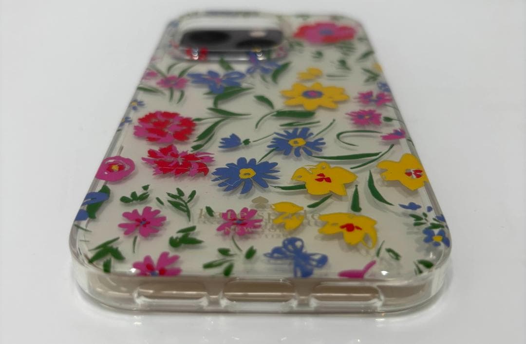 ケイトスペード iPhone14Proケース スマホリング付属 KB612