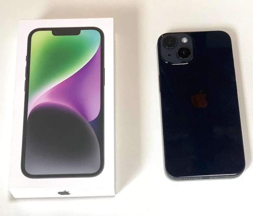 iphone 14/256GB/eSIM専用機種