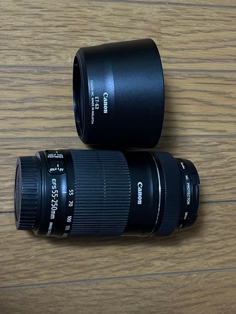 Canon EF-S55-250mm F4-5.6 IS STMズームレンズ