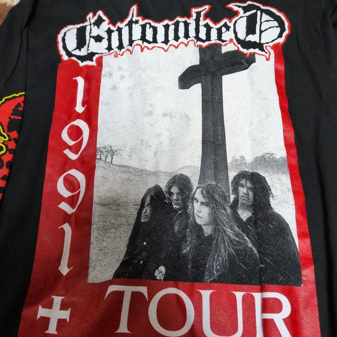 Entombed ツアーTシャツ Lサイズ 黒