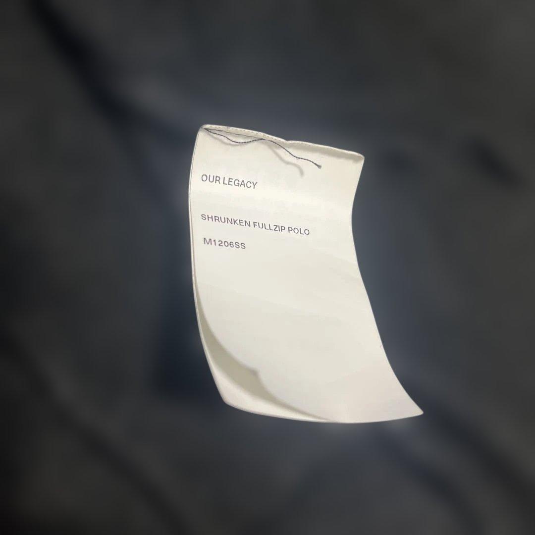 ジャケット・アウター our legacy shrunken full zip polo