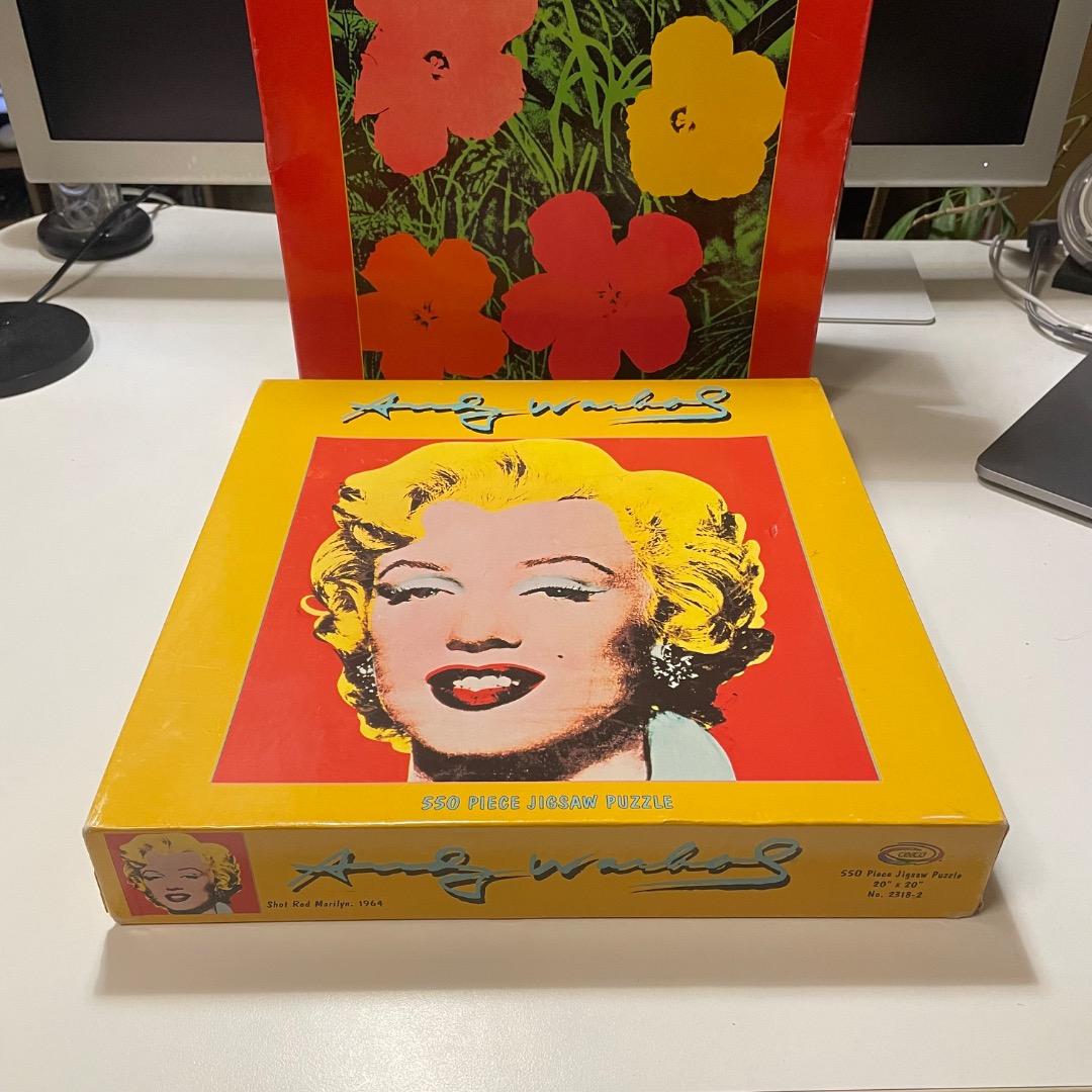 アンディーウォーホル 貴重 90年代 アメリカ製 ジグソーパズル 3式セット