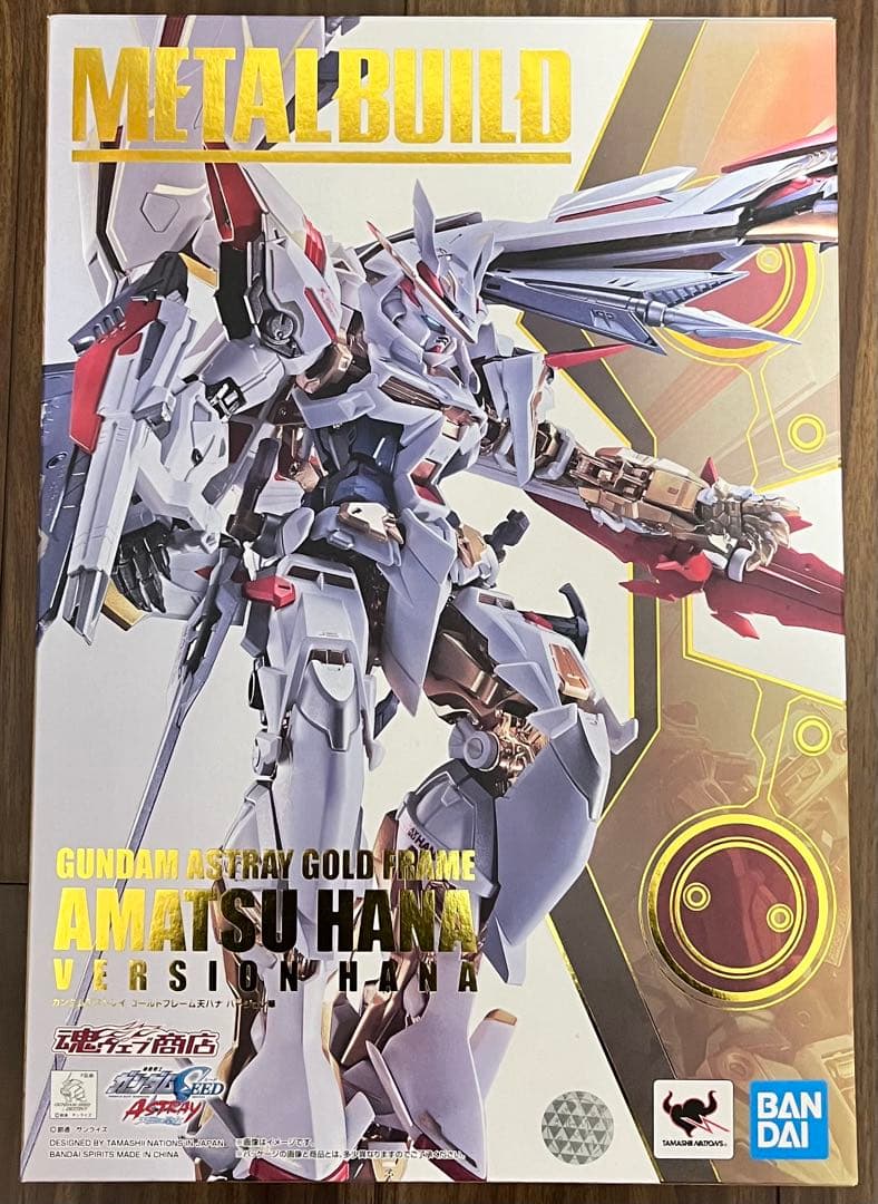 L BUILD ガンダムアストレイ ゴールドフレーム天ハナ バージョン華