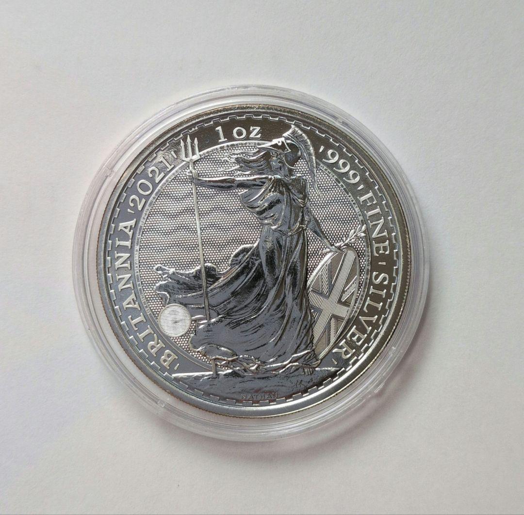 2021年 イギリス・ブリタニア 1オンス 銀貨
