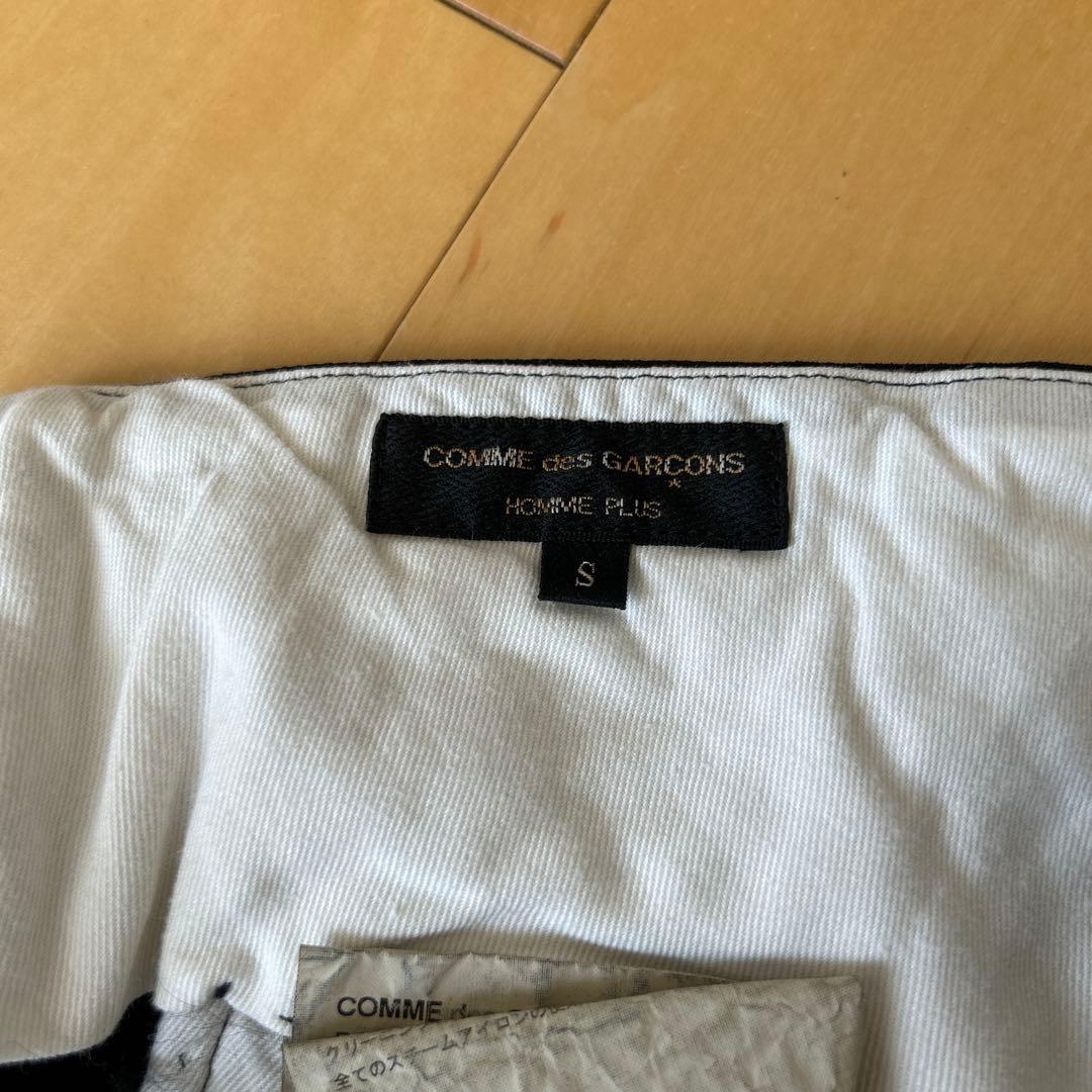 コムデギャルソンオムプリュス　サルエルハーフパンツ　ブラック　サイズＳ