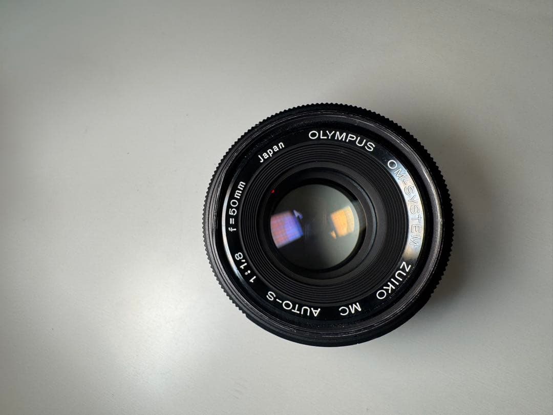 【完動品】OLYMPUS OM-1+ 50mm F1.8 フイルムカメラ