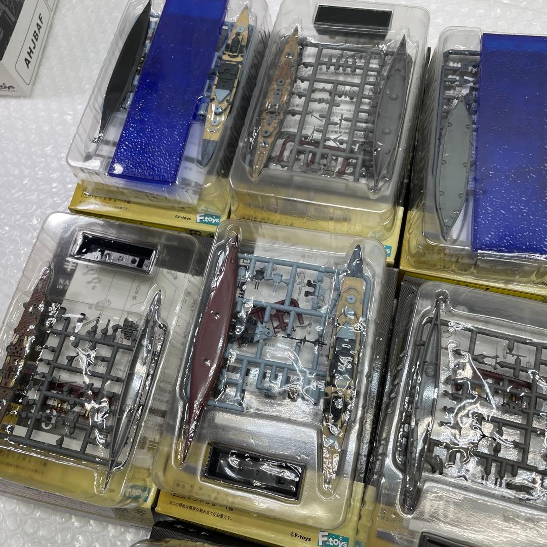 【U31S】 F-toys 世界の艦船キット プラモデル 模型 10個セット