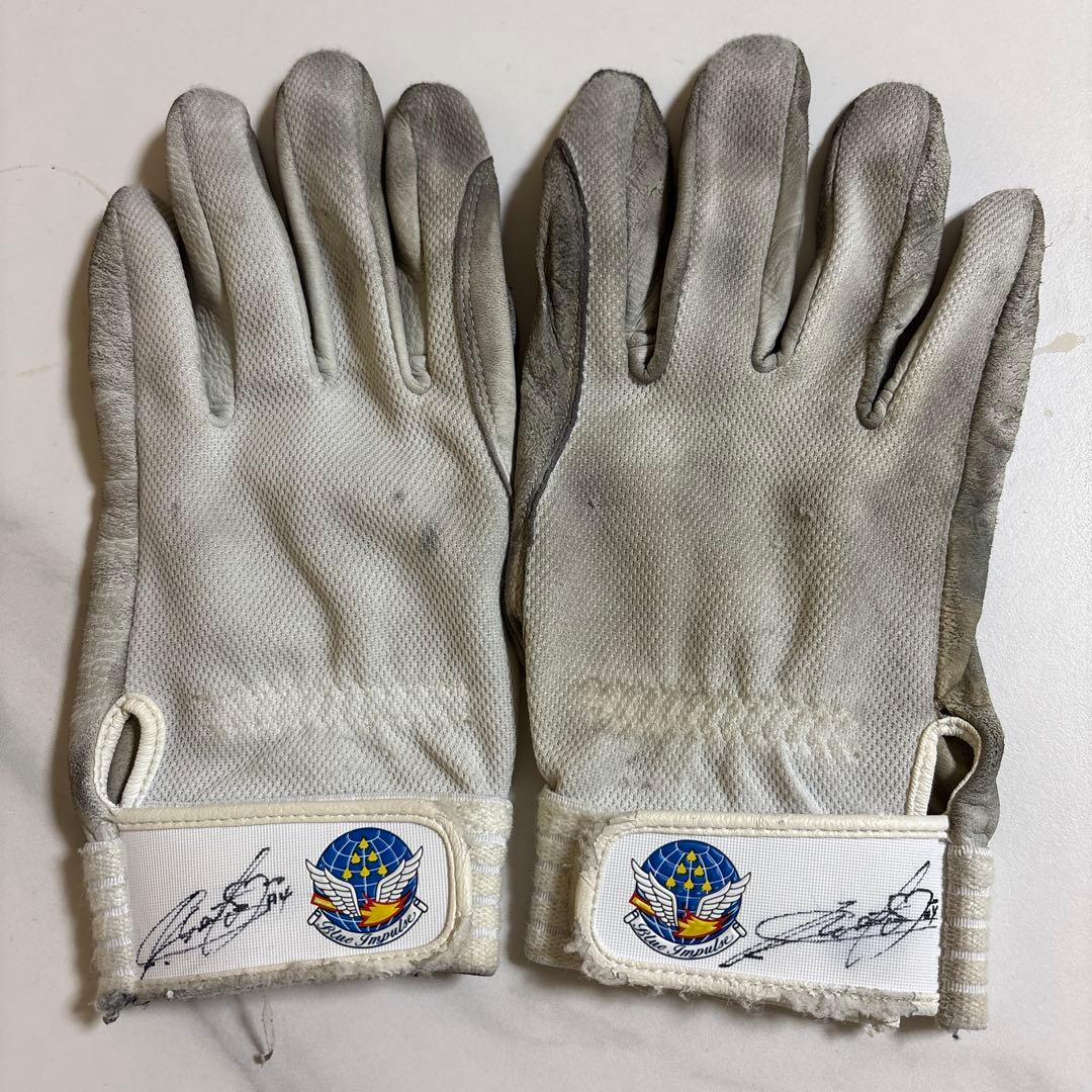 ブルーインパルス　サイン入り革手