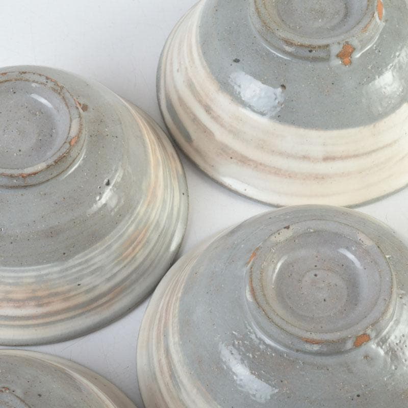 茶道具　金海駕洛窯　三島　数茶碗　五客　共箱　V　9468