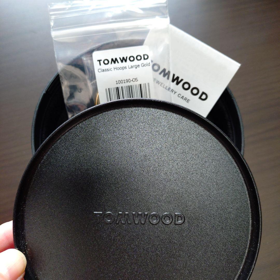 【新品未使用】トムウッド Classic Hoop Large Gold