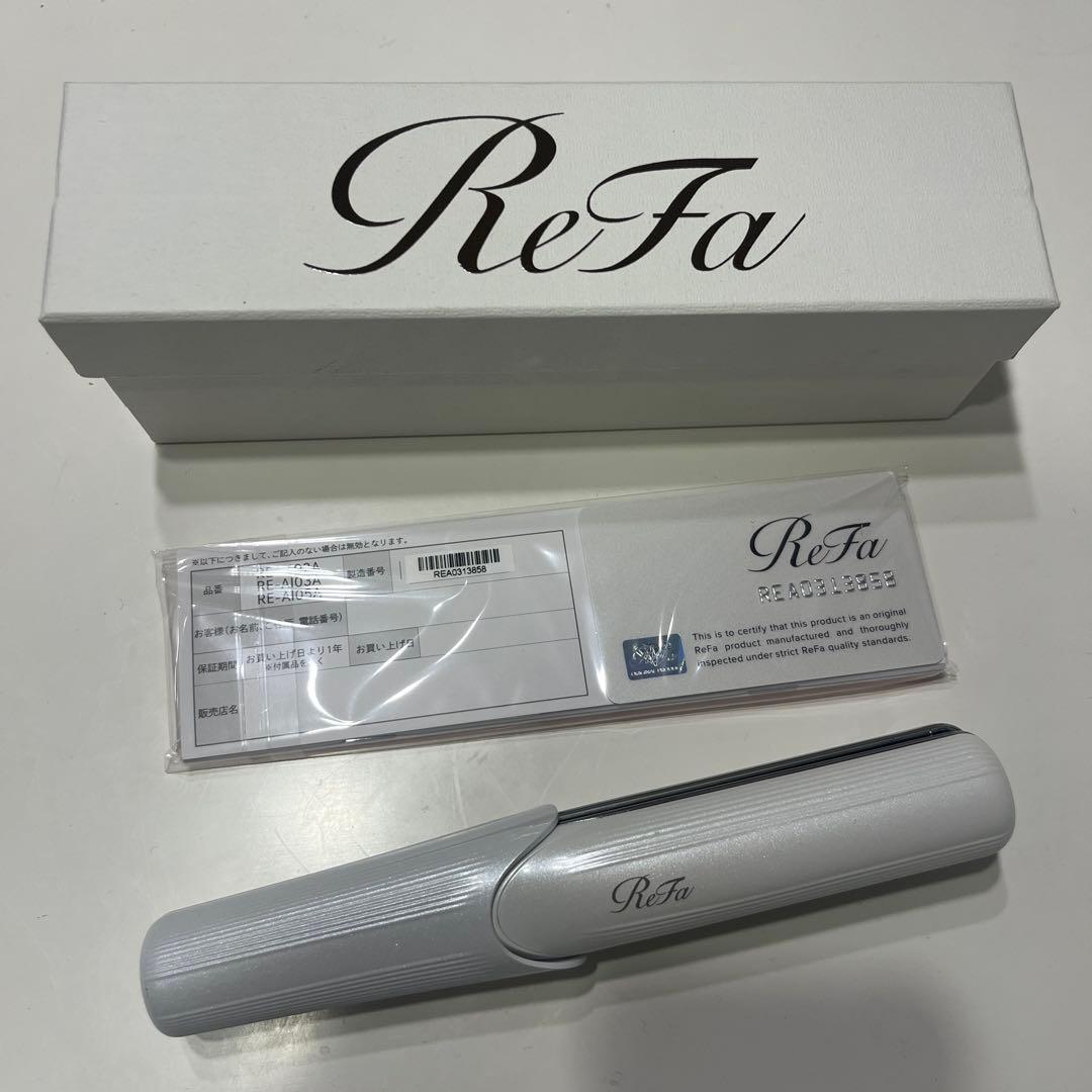 リファ フィンガーアイロン　ホワイト