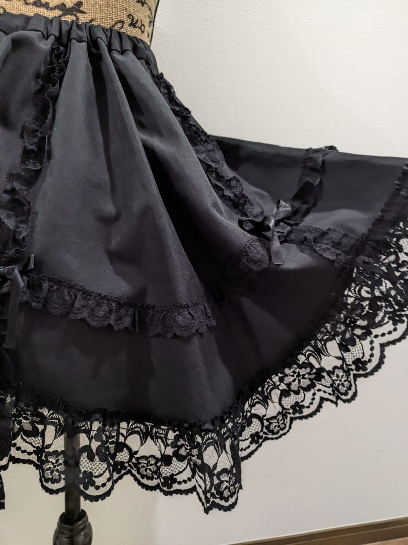 ミルフルール　ラッセルレーススカート