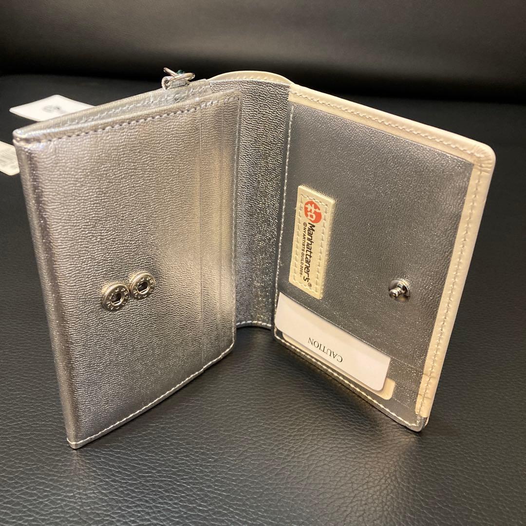 和マンハッタナーズ切房パース二つ折り財布 中ボックスタイプ怖ろしやフェデリコ雷神