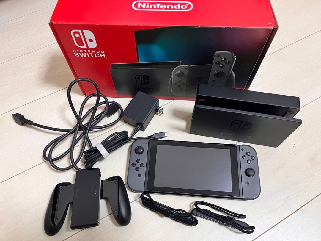 【godspeedさん専用】Nintendo Switch グレー　本体一式