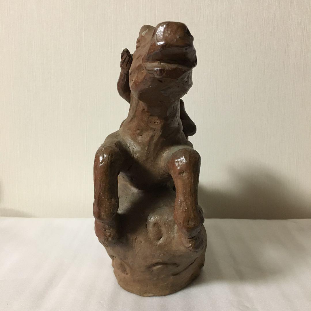 備前焼　馬　置物