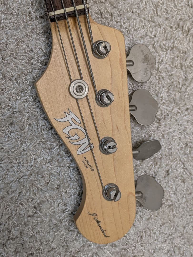 フジゲンFUJIGEN JJB-5R エレキベース レッド