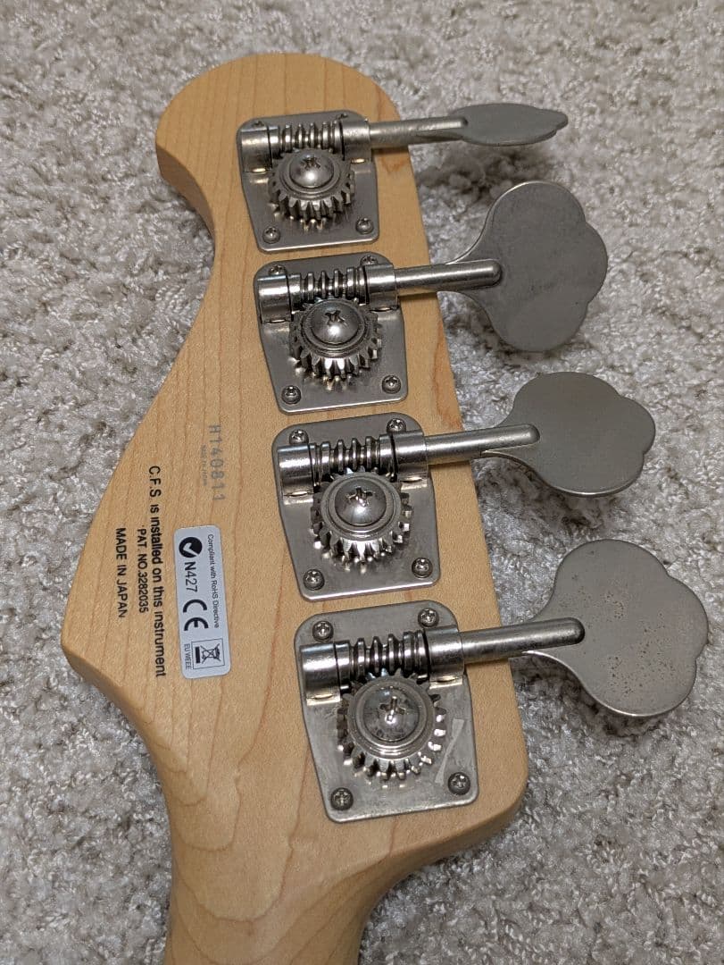 フジゲンFUJIGEN JJB-5R エレキベース レッド