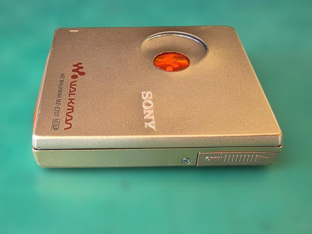 SONY ポータブルMDプレーヤー MZ-E707 オレンジ