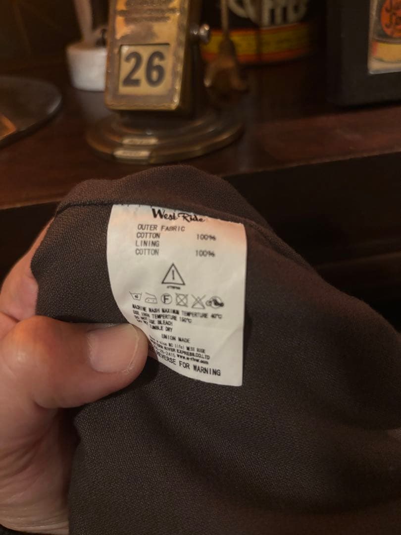 ⭐︎　WEST RIDE コーデュロイ ジャケット