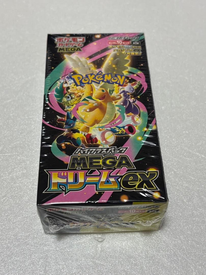 ポケモンカードゲーム MEGA ドリームEX 10パック シュリンク付き