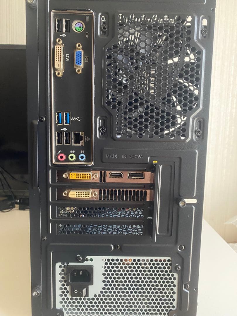 自作デスクトップPC corei5-3470 GTX760 500W電源搭載