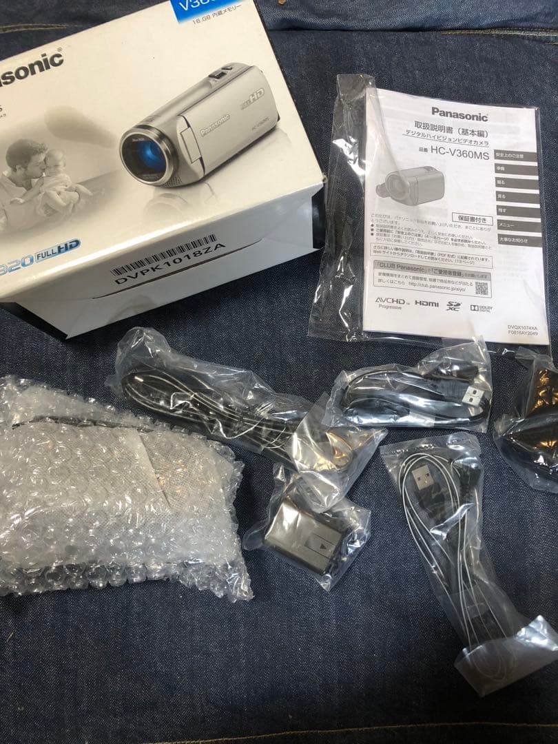 Panasonic HC-V360MS ② ビデオカメラ　美品　完動品