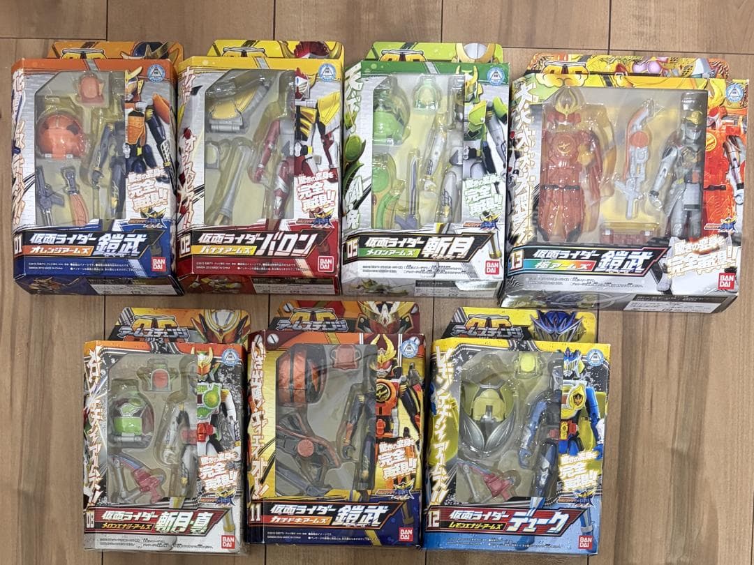 仮面ライダー鎧武 アームズチェンジシリーズ 7点
