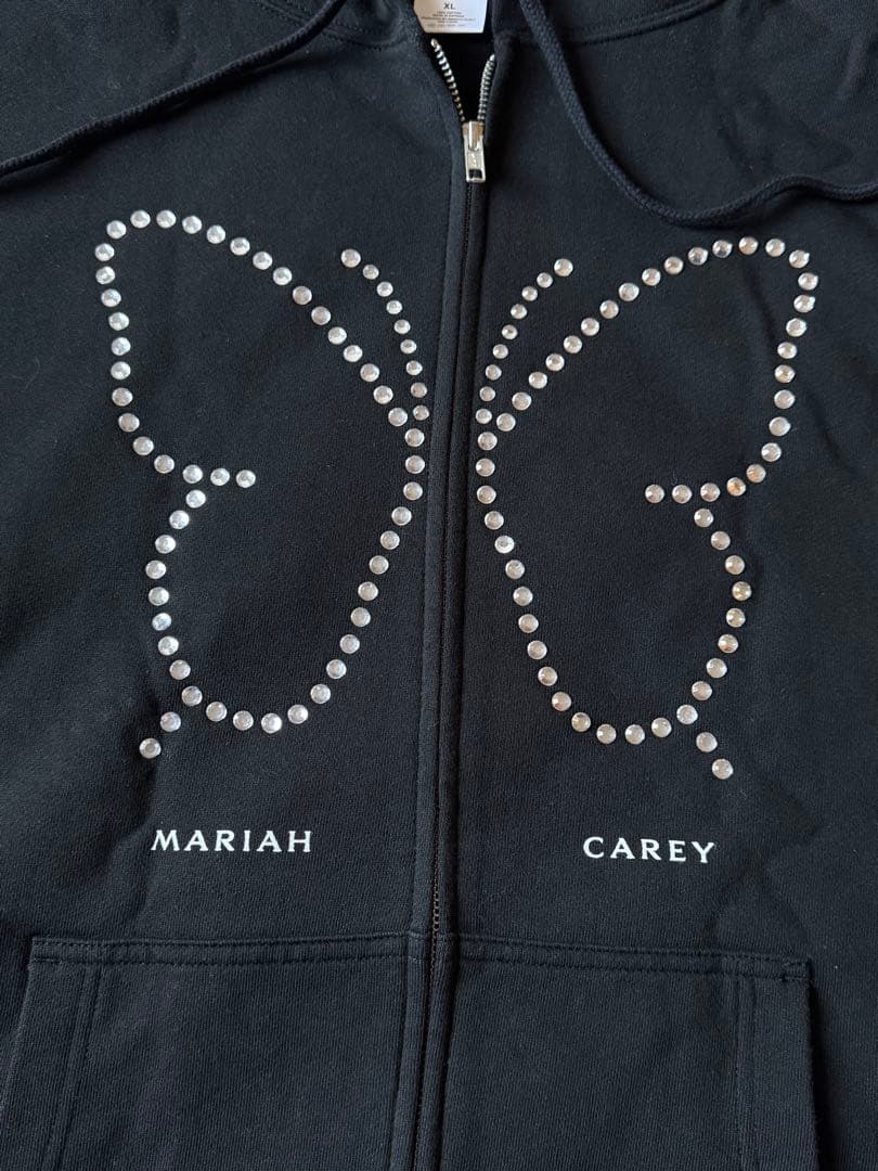 【未使用】MARIAH CAREYフーディパーカー サイズXL マライアキャリー