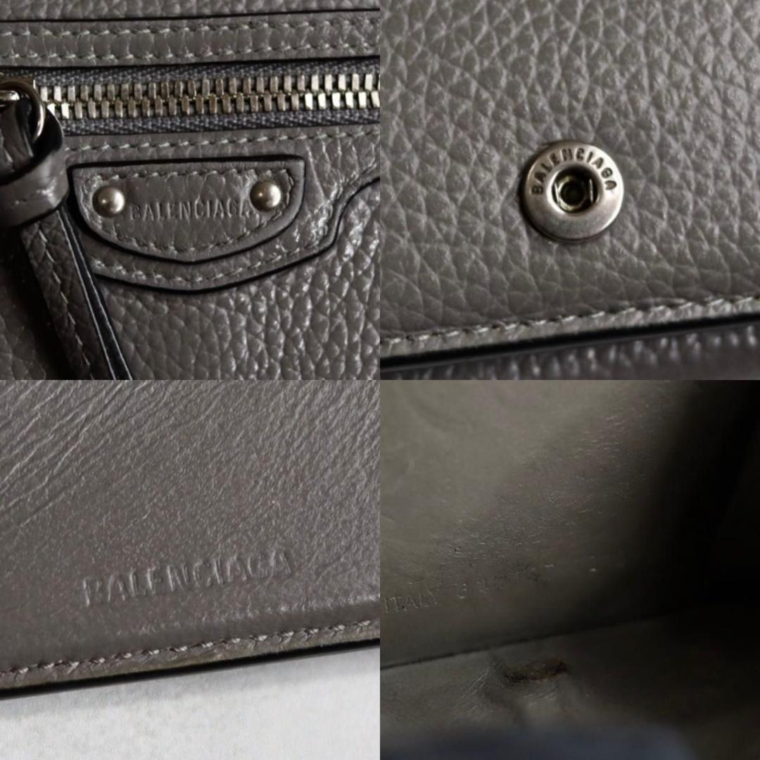 BALENCIAGA バレンシアガ / ネオクラシックミニウォレット グレー