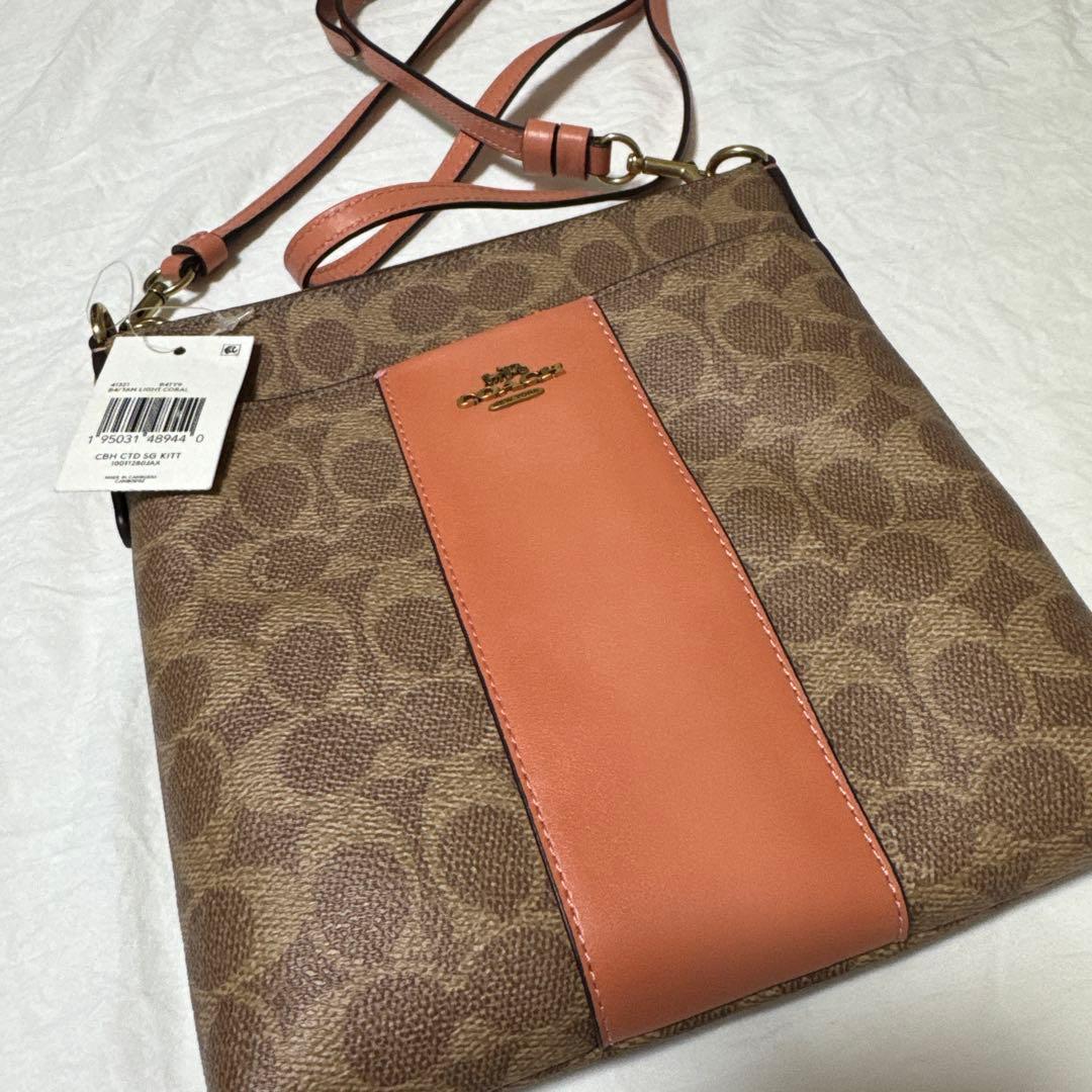 COACH ショルダーバッグ ピンク