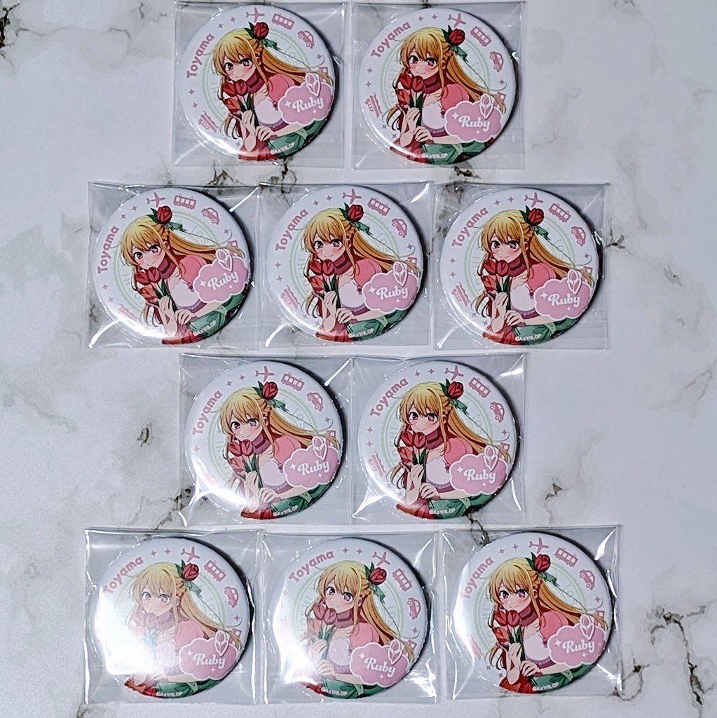 新品未使用 推しの子 47都道府県の子 缶バッジ【ルビー】富山 10点セット